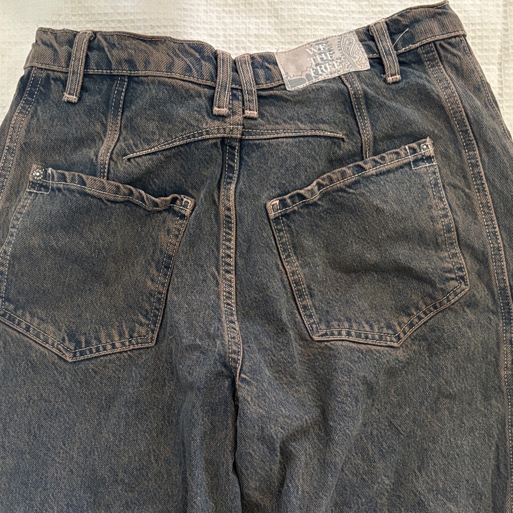We The Free Good Luck mid-rise barrel Brandon archive grey - Picture 5 of 10
